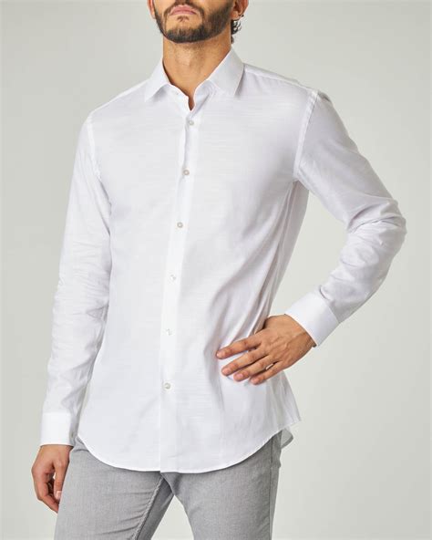 Camicia in cotone (Bianco) .